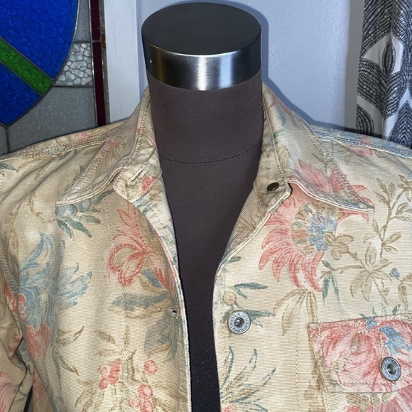 Lauren Ralph Lauren floral print denim jacket - Picture 4 of 12